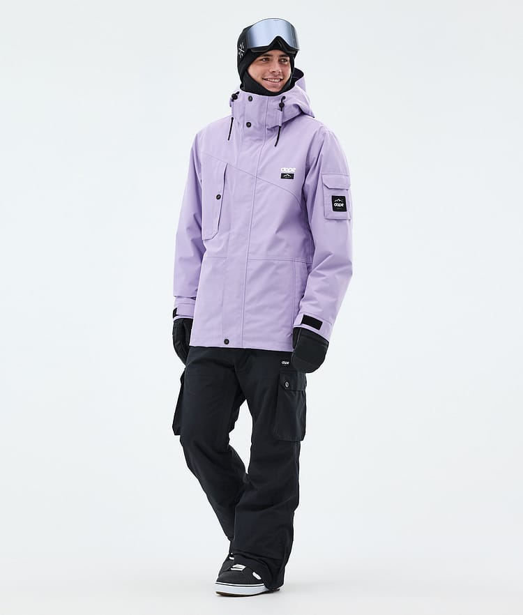 Adept Kurtka Snowboardowa Mężczyźni Faded Violet Renewed, Zdjęcie 3 z 10