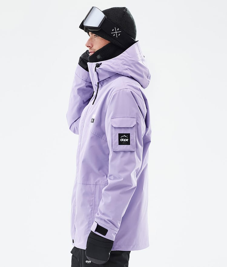 Adept Snowboardjakke Herre Faded Violet Renewed, Billede 6 af 9