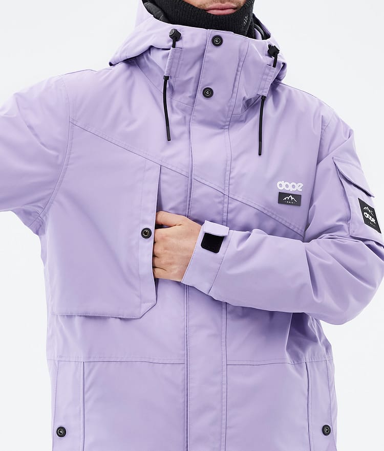 Adept Snowboard Jacket Men Faded Violet, Image 8 of 9