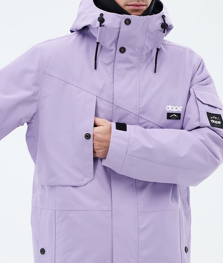 Adept Ski Jacket Men Faded Violet, Image 9 of 10