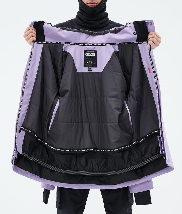 Adept Ski Jacket Men Faded Violet, Image 10 of 10