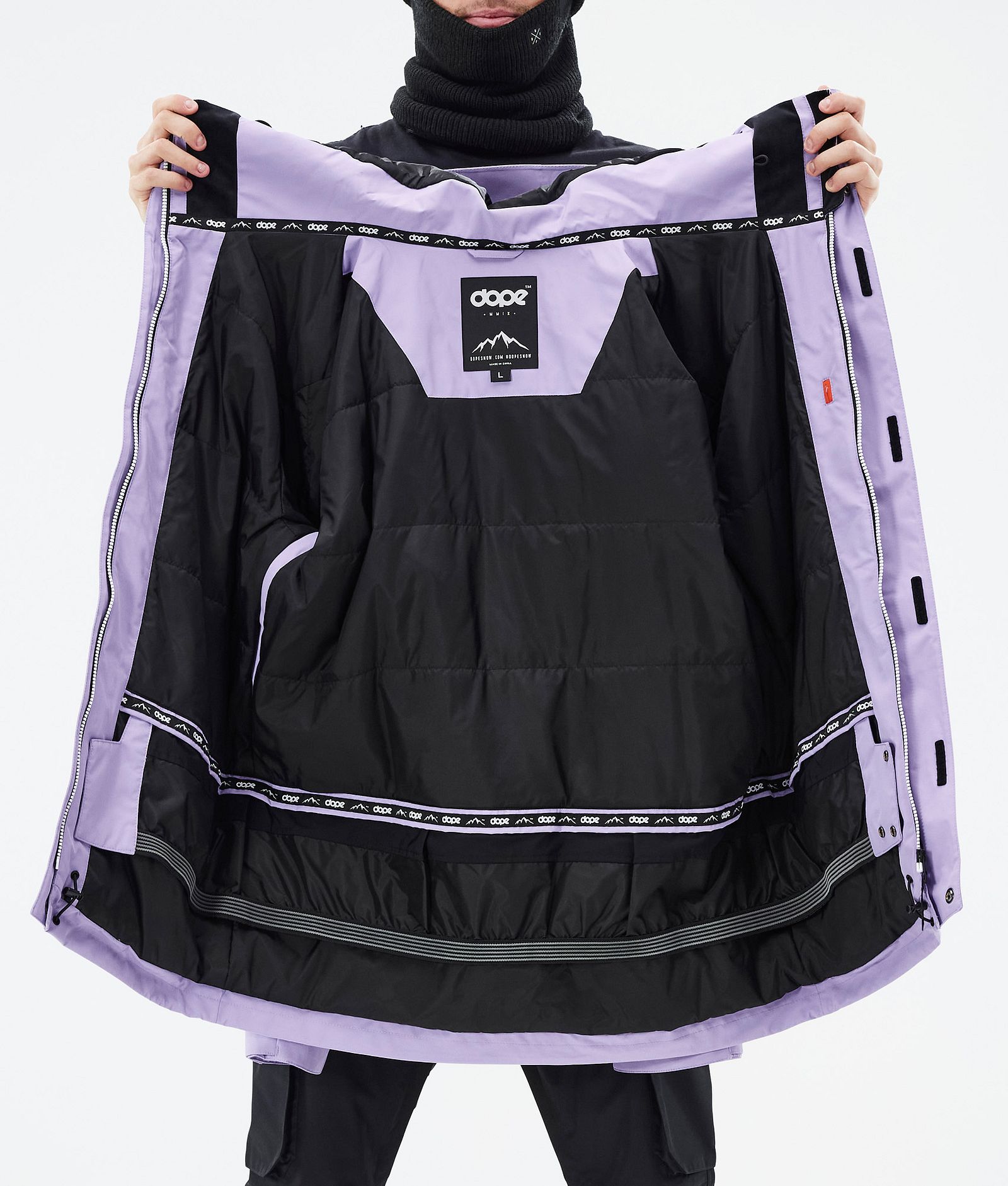 Adept Snowboard Jacket Men Faded Violet, Image 9 of 9