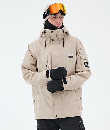 Adept Skijacke Herren Sand