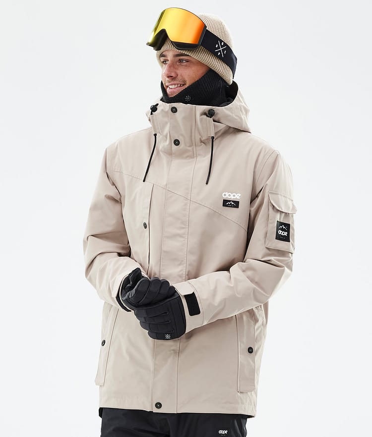 Adept Veste de Ski Homme Sand