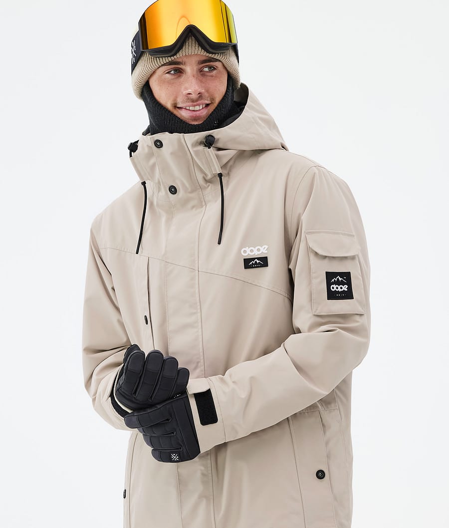 Adept Snowboard Jacket Men Sand
