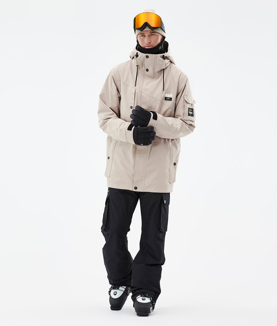 Adept Ski Jacket Men Sand