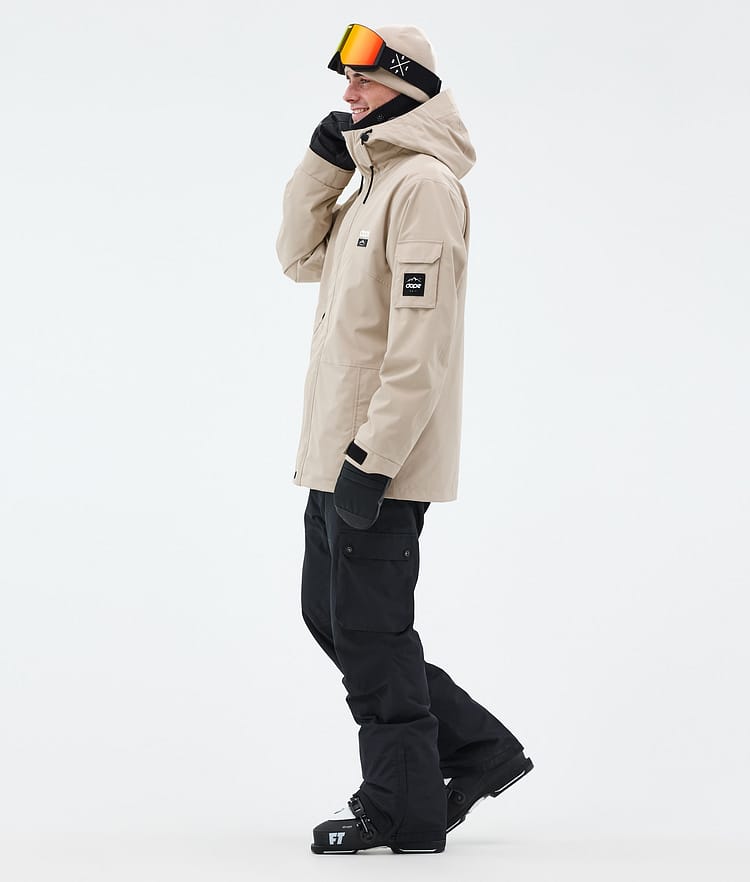 Adept Ski Jacket Men Sand, Image 4 of 10