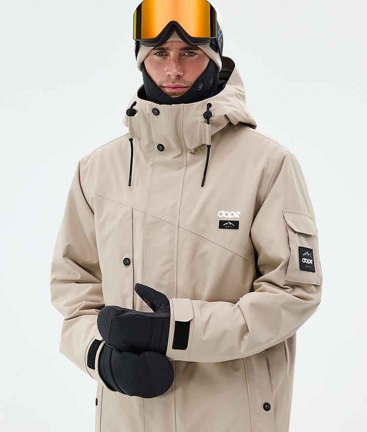 Adept Ski Jacket Men Sand, Image 4 of 9