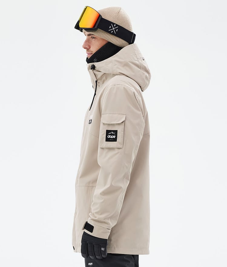 Adept Snowboardjacke Herren Sand