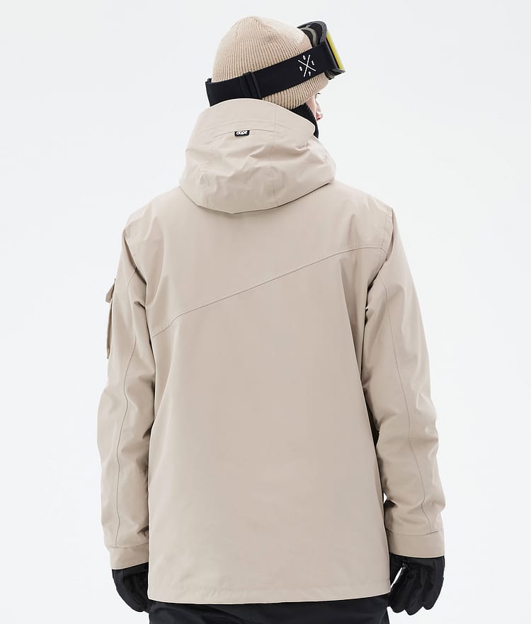 Adept Skijacke Herren Sand