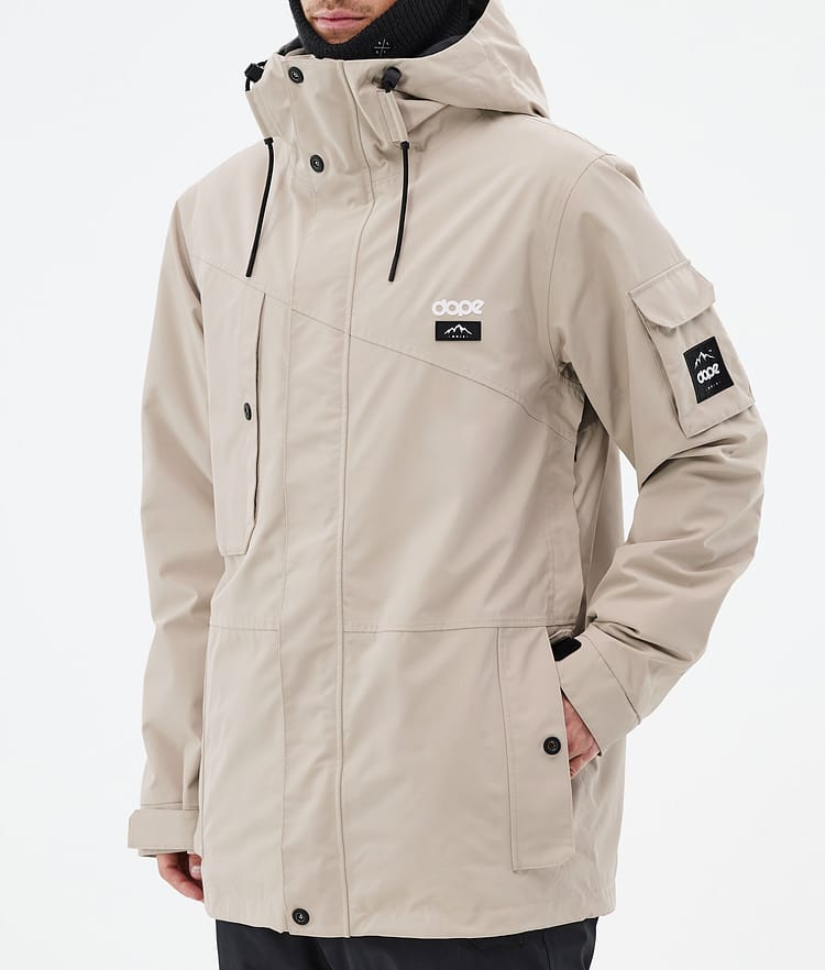 Adept Snowboard Jacket Men Sand Renewed, Image 8 of 9