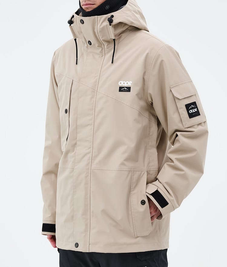 Adept Snowboard Jacket Men Sand, Image 8 of 10