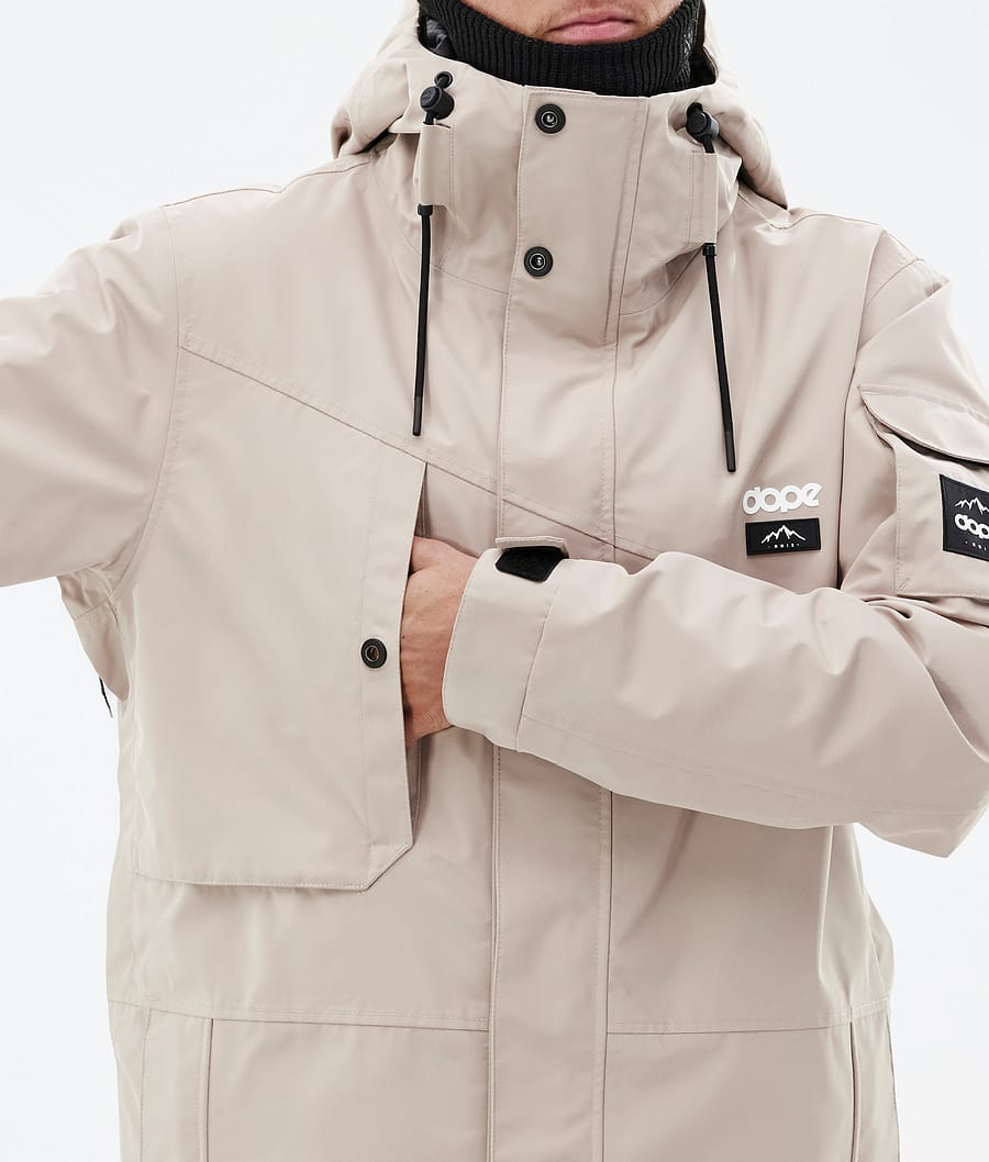 Adept Ski Jacket Men Sand