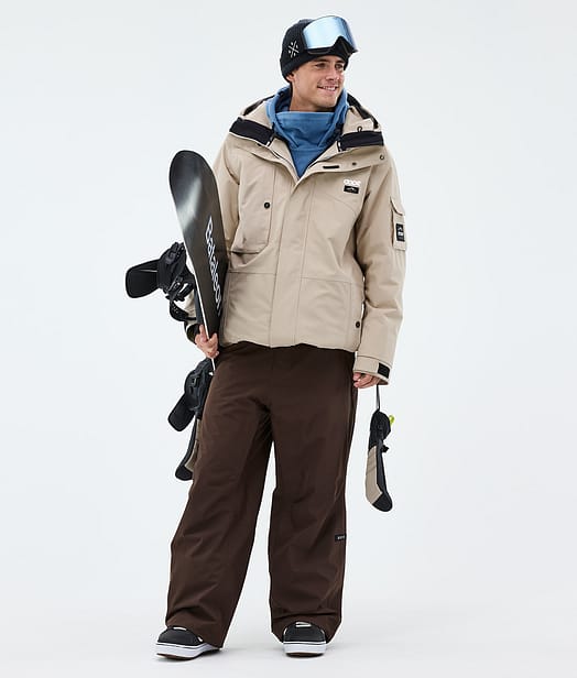Adept Snowboard Outfit Sand/Dark Brown
