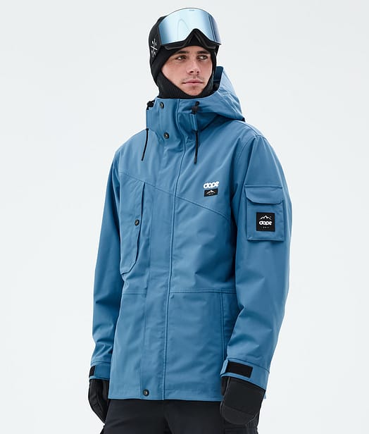 Adept Ski Jacket Men Blue Steel