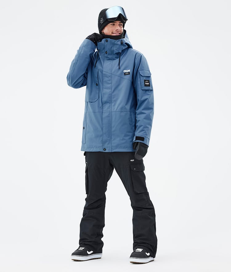 Adept Snowboard Jacket Men Blue Steel Renewed, Image 3 of 9