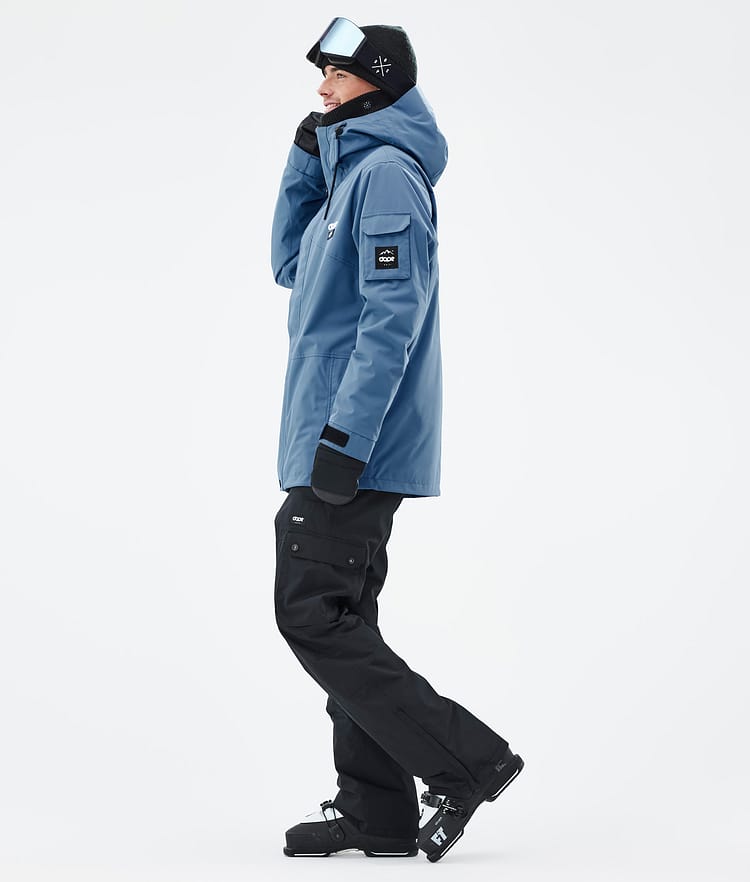 Adept Veste de Ski Homme Blue Steel