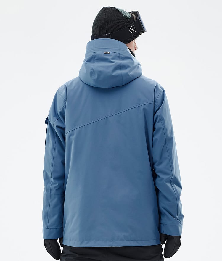 Adept Veste de Ski Homme Blue Steel