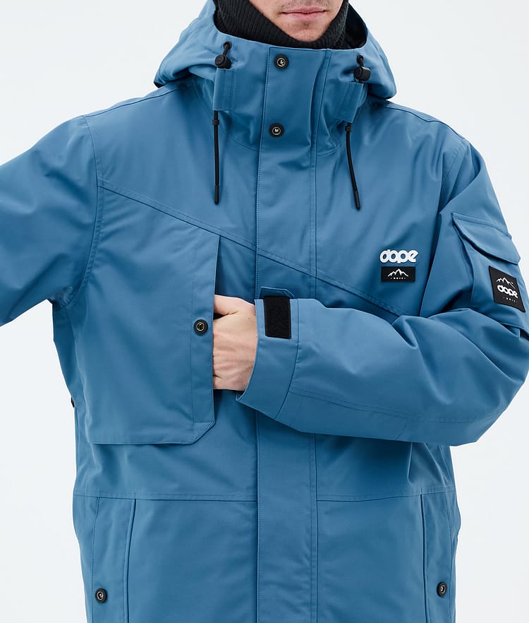 Adept Snowboardjacka Herr Blue Steel, Bild 9 av 10