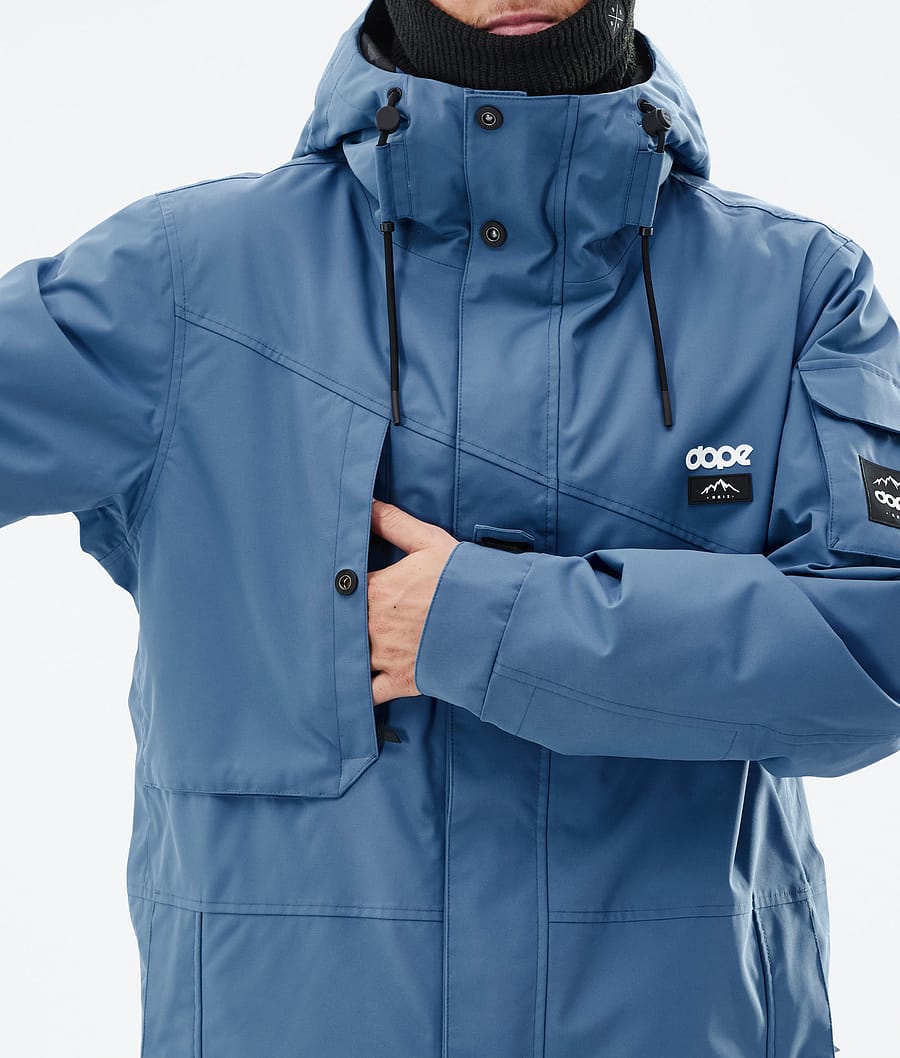 Dope Adept Snowboard Jacket Men Blue Steel Dopesnow AU
