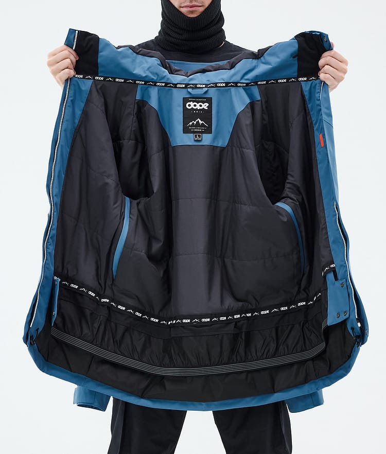 Adept Snowboardjacka Herr Blue Steel, Bild 10 av 10