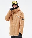 Adept Skijacke Herren Khaki Yellow