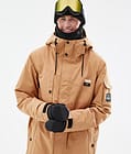 Adept Veste de Ski Homme Khaki Yellow, Image 2 sur 9