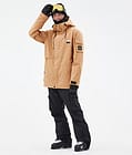 Adept Veste de Ski Homme Khaki Yellow, Image 3 sur 9