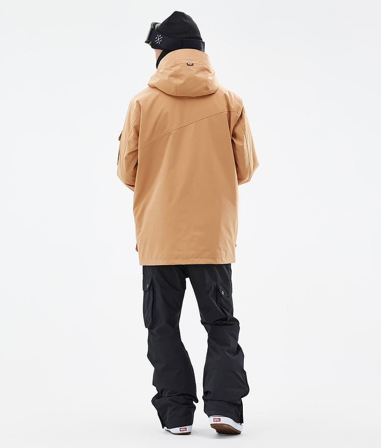 Adept Veste Snowboard Homme Khaki Yellow