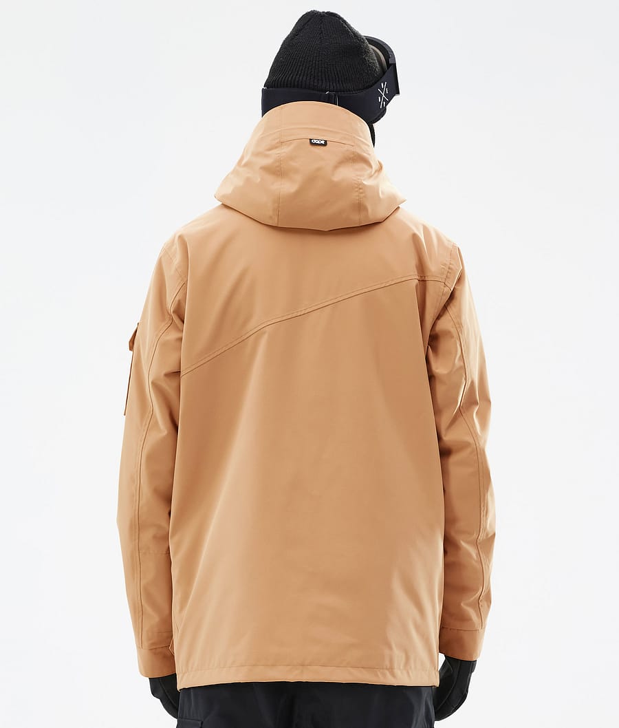Dope Adept Snowboard Jacket Men Khaki Yellow | Dopesnow.com