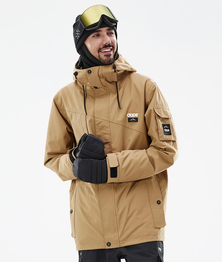 Adept Snowboard Jacket Men Gold, Image 1 of 10