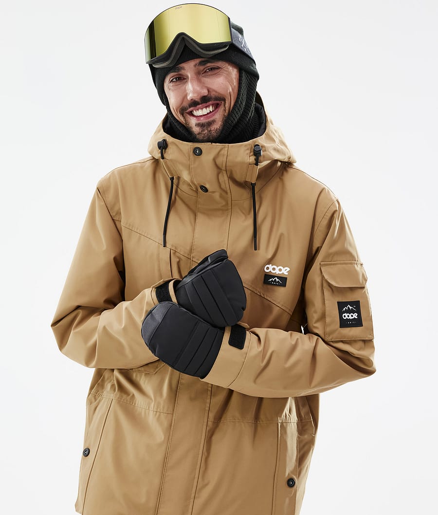 Adept Snowboard Jacket Men Gold