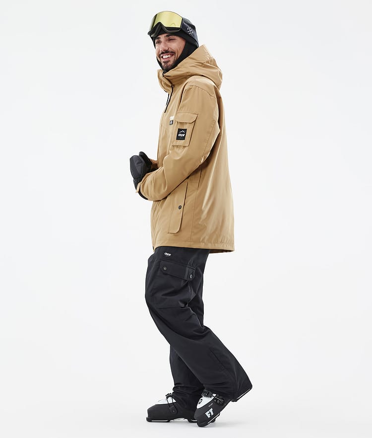 Adept Veste de Ski Homme Gold, Image 4 sur 10