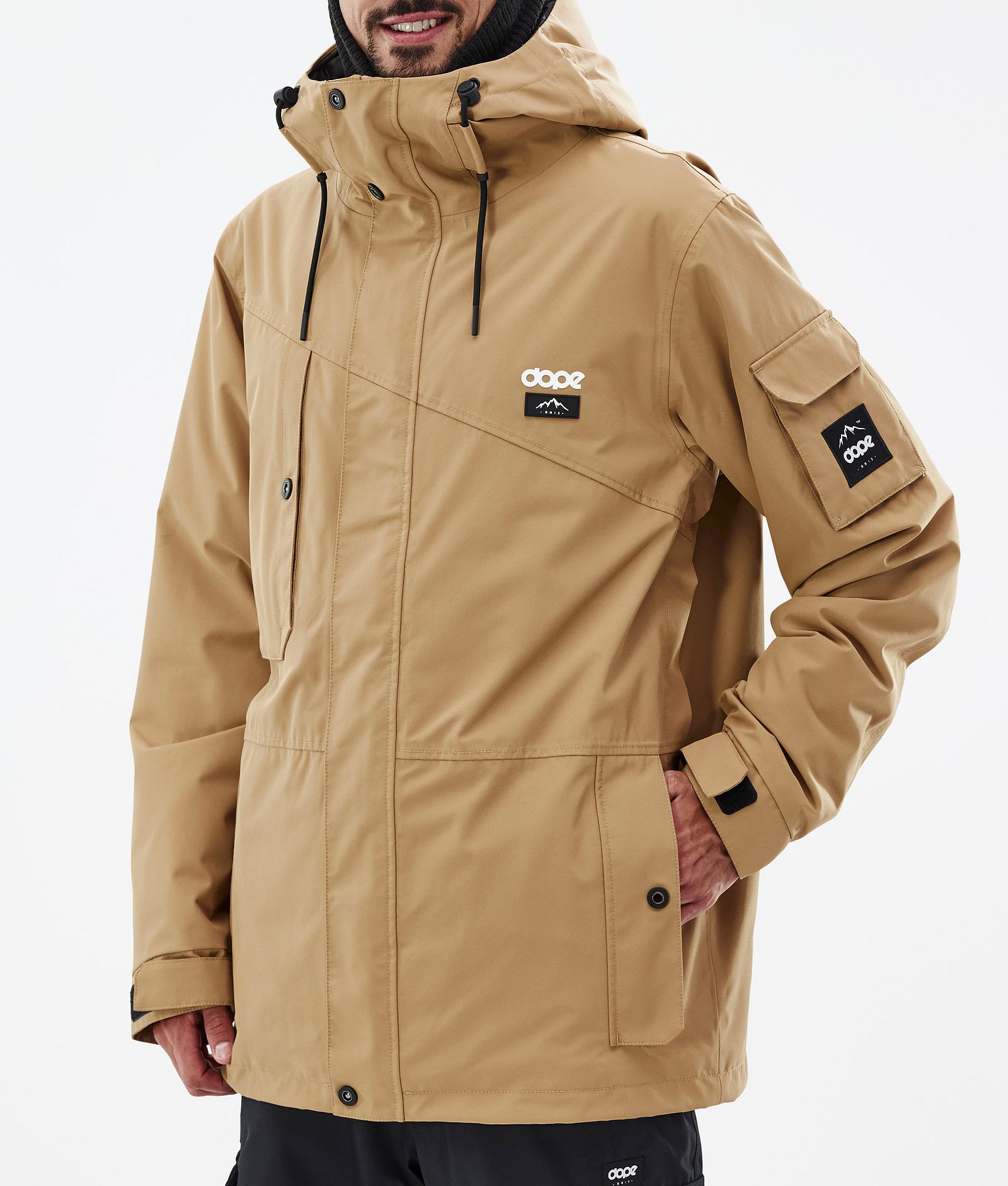 Adept Snowboardjacke Herren Gold, Bild 8 von 10