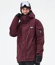 Adept Snowboard Jacket Men Don Burgundy