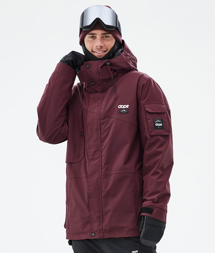 Adept Veste de Ski Homme Don Burgundy, Image 1 sur 9