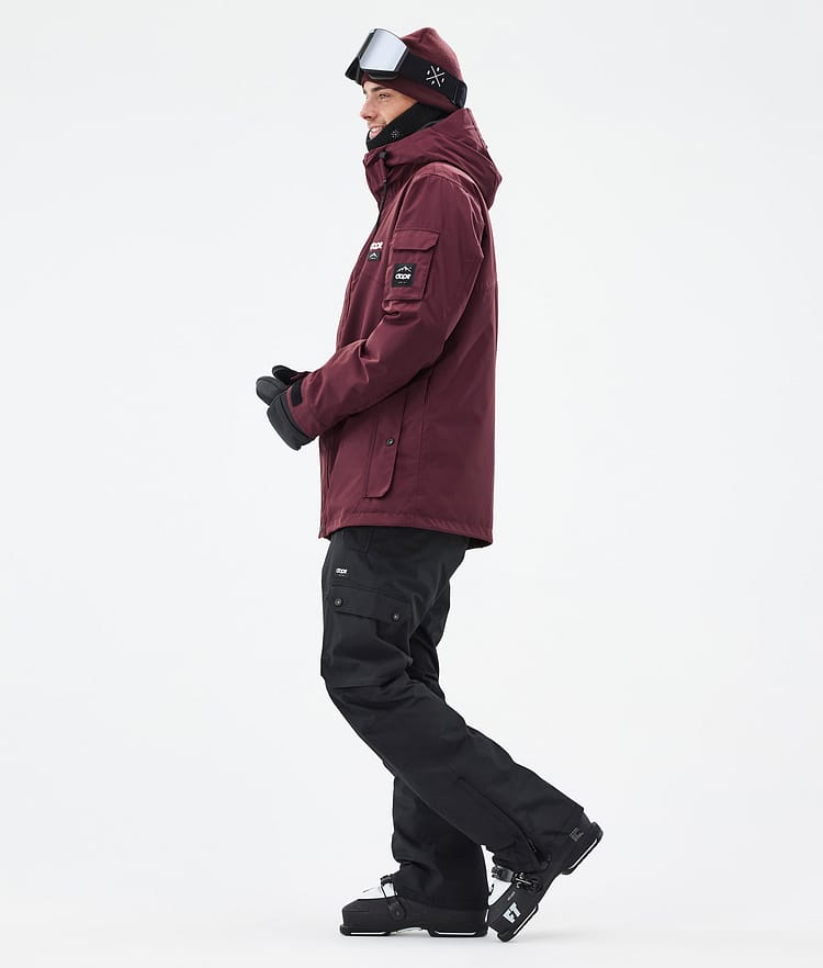 Adept Ski Jacket Men Don Burgundy