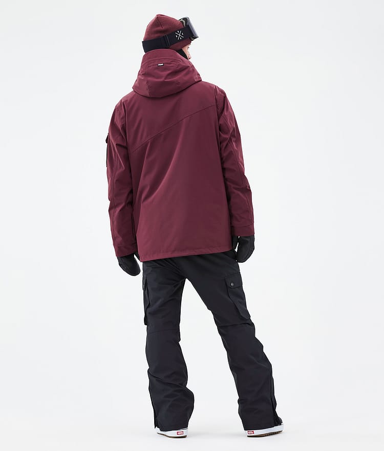 Adept Snowboardjacke Herren Don Burgundy, Bild 4 von 9