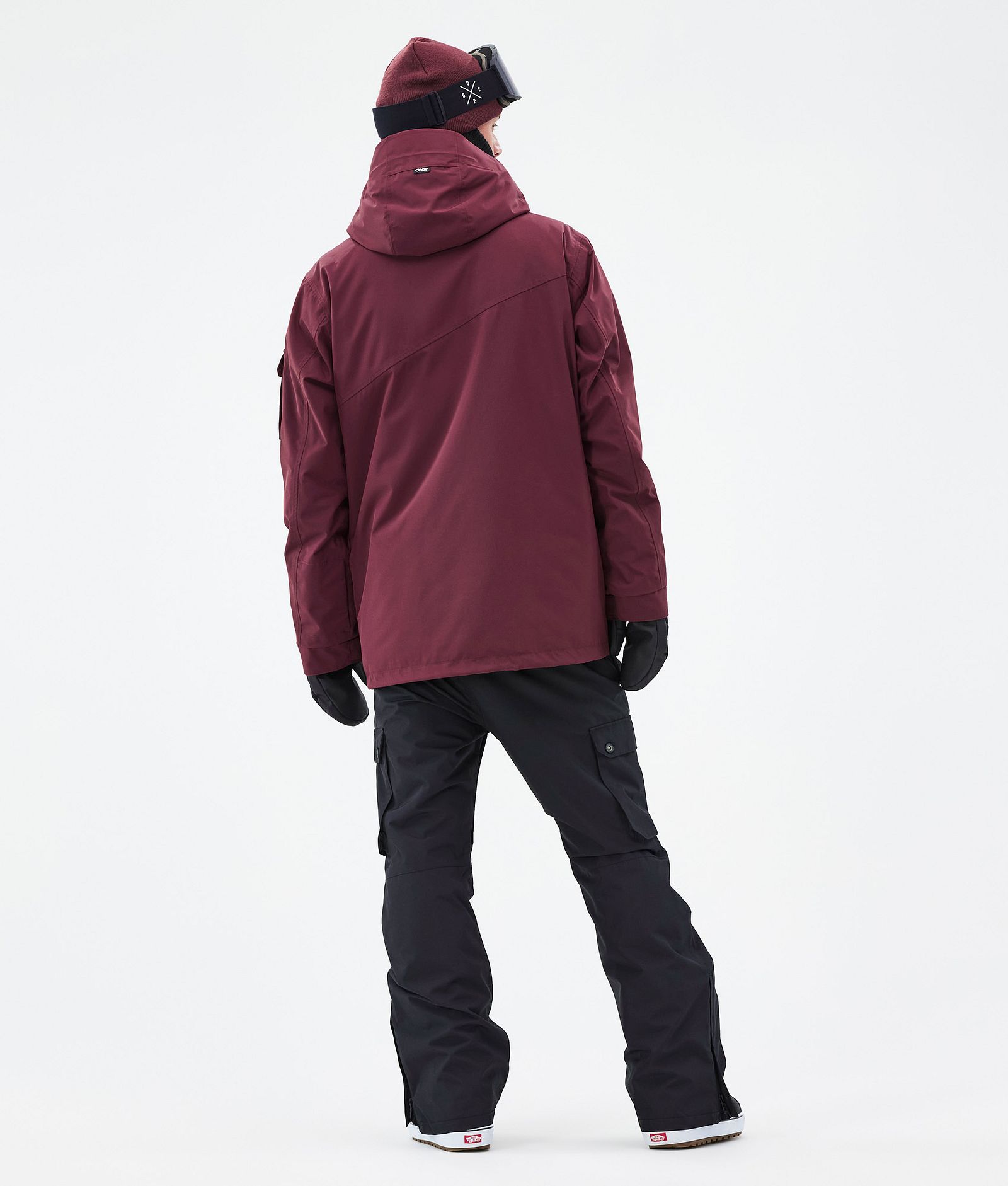 Adept Snowboardjacke Herren Don Burgundy, Bild 4 von 9