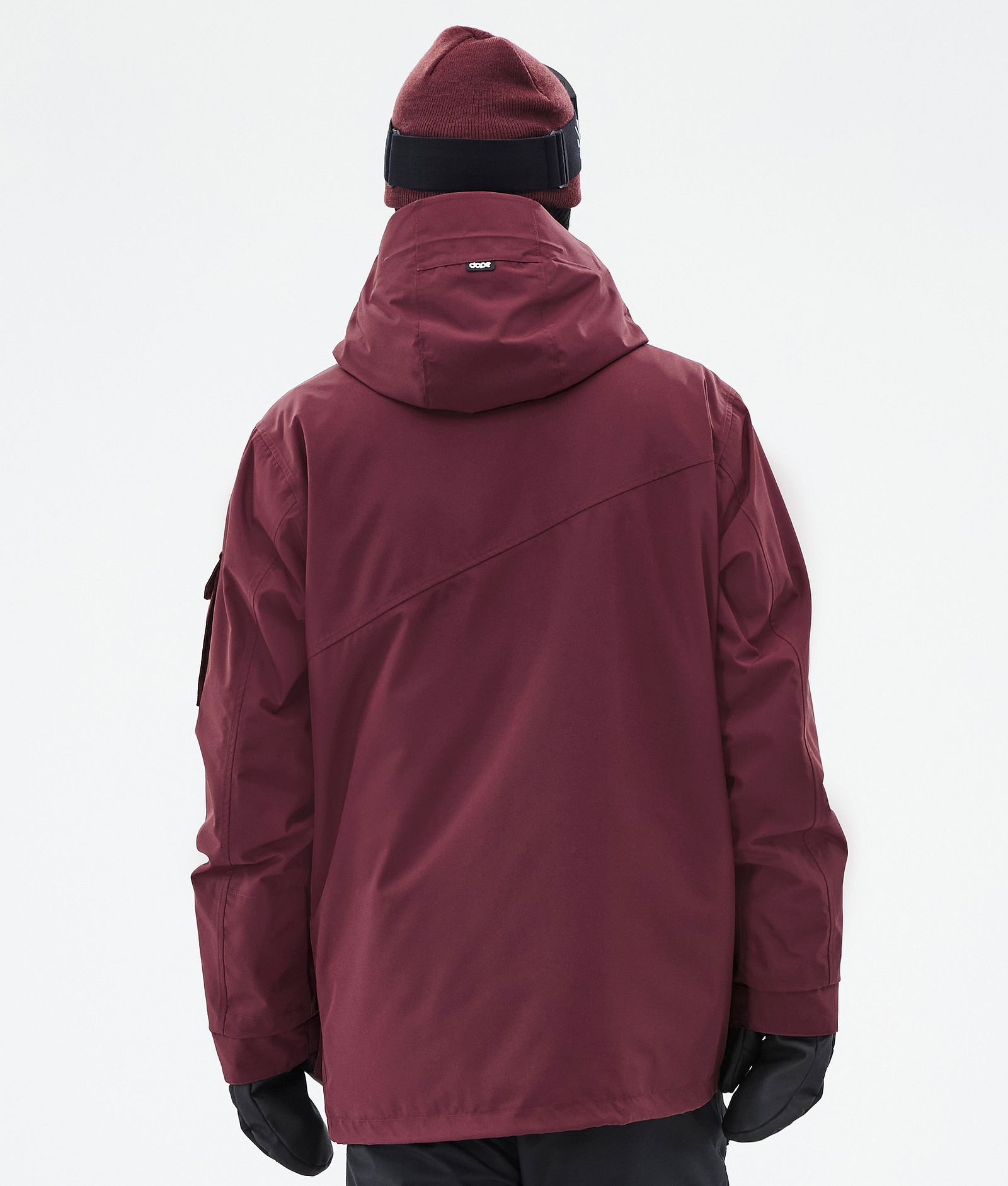 Adept Veste de Ski Homme Don Burgundy, Image 6 sur 9