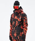 Adept Ski Jacket Men Paint Orange, Image 1 of 10