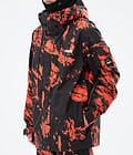 Adept Ski Jacket Men Paint Orange, Image 8 of 10