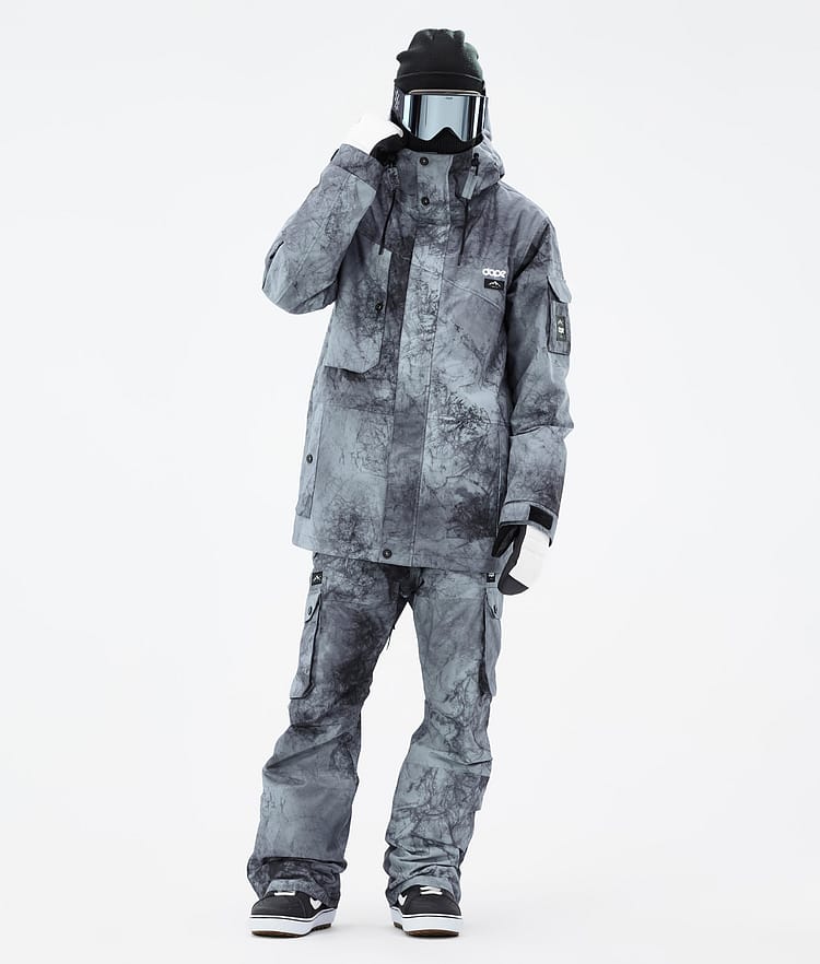 Adept Veste Snowboard Homme Dirt, Image 3 sur 10