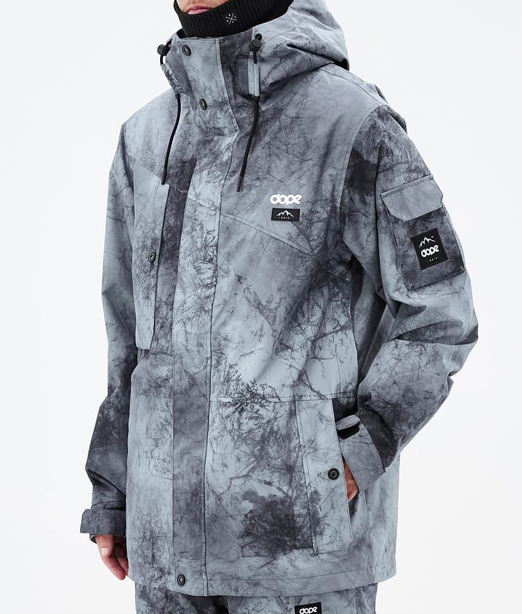Adept Veste Snowboard Homme Dirt, Image 8 sur 10
