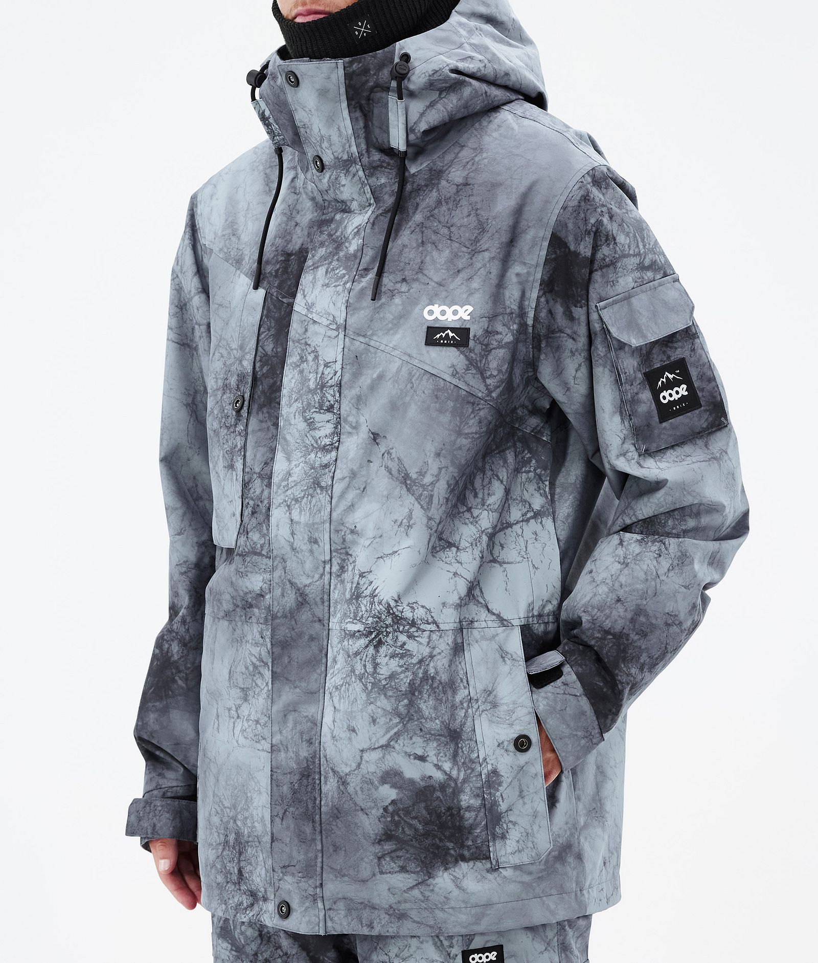 Adept Veste Snowboard Homme Dirt, Image 8 sur 10