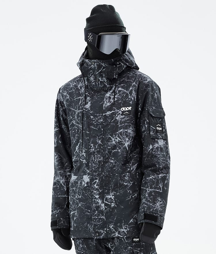 Adept Snowboardjacke Herren Rock Black