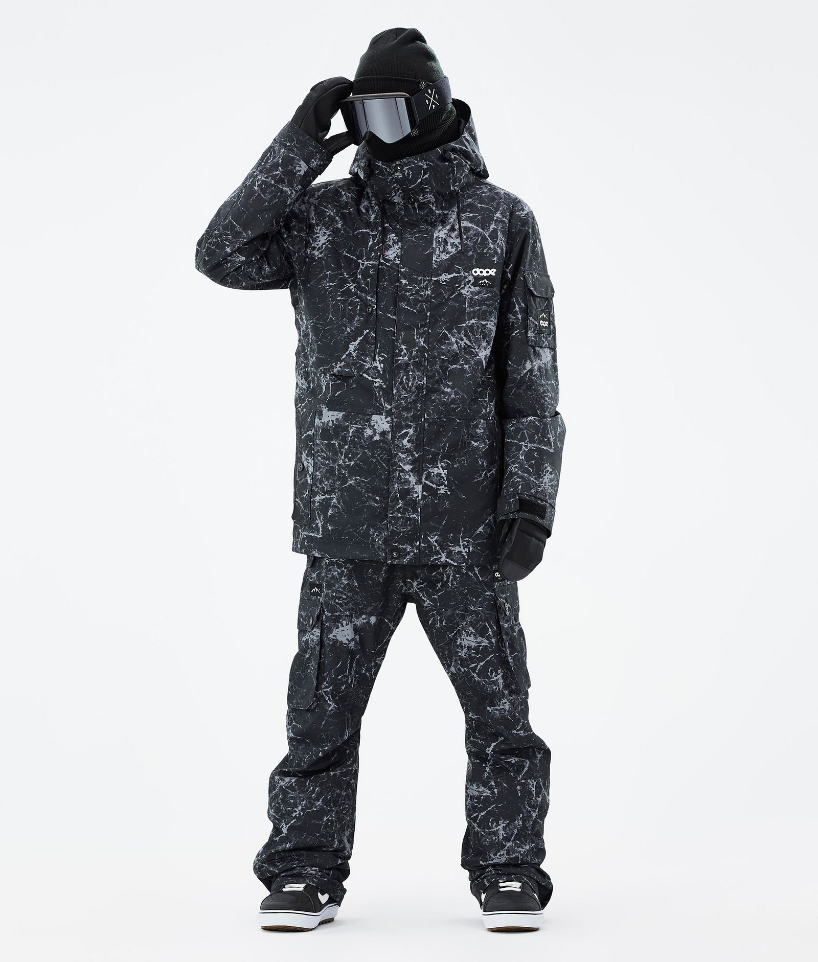 Adept Giacca Snowboard Uomo Rock Black, Immagine 3 di 10