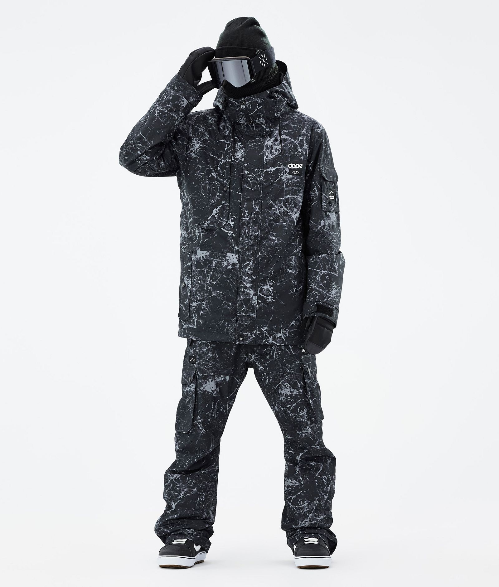 Adept Snowboardjacke Herren Rock Black, Bild 3 von 10