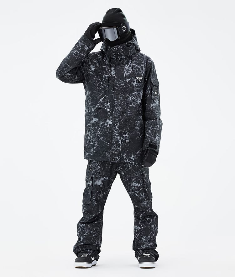 Adept Snowboardjakke Herre Rock Black