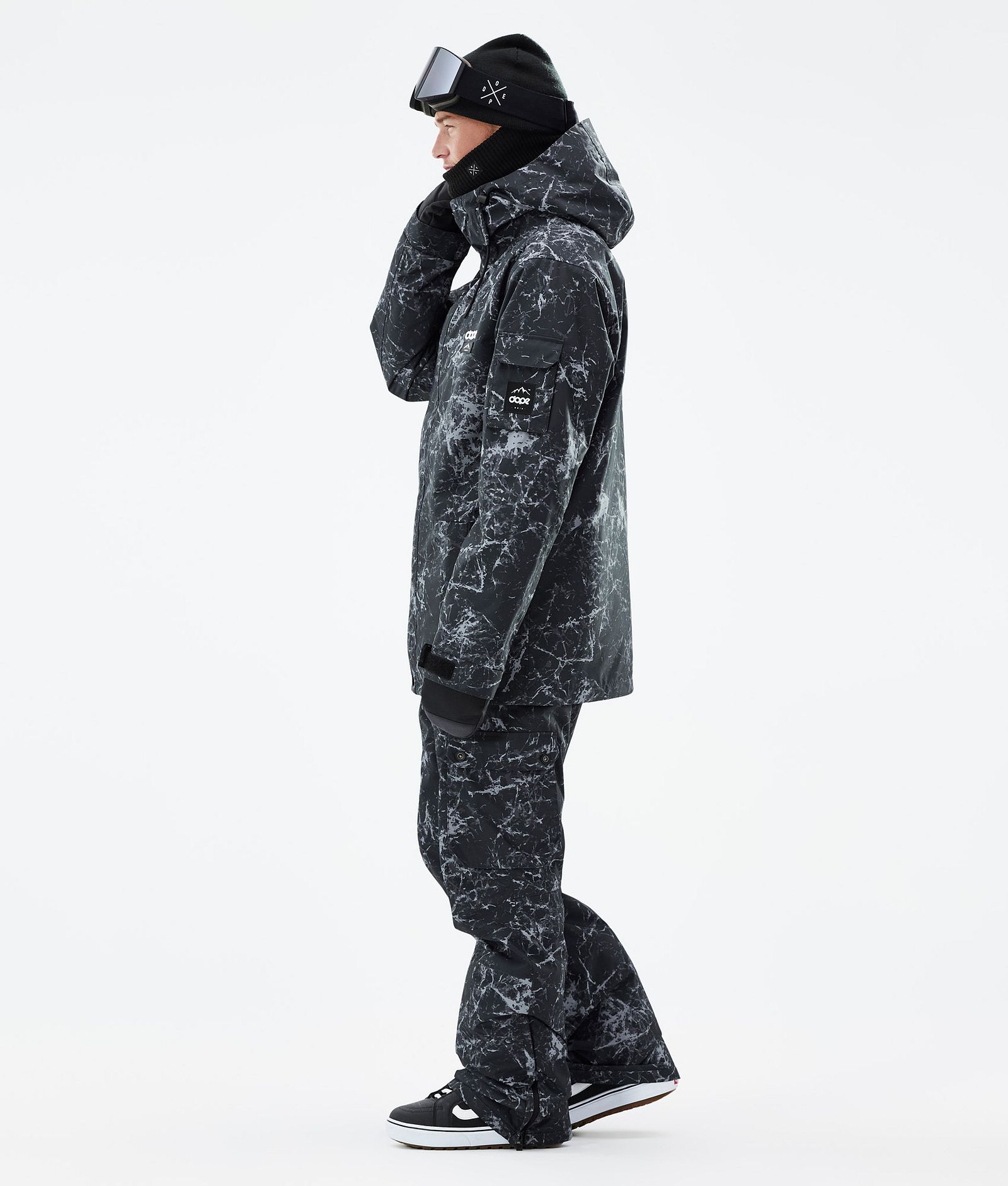 Adept Giacca Snowboard Uomo Rock Black, Immagine 4 di 10